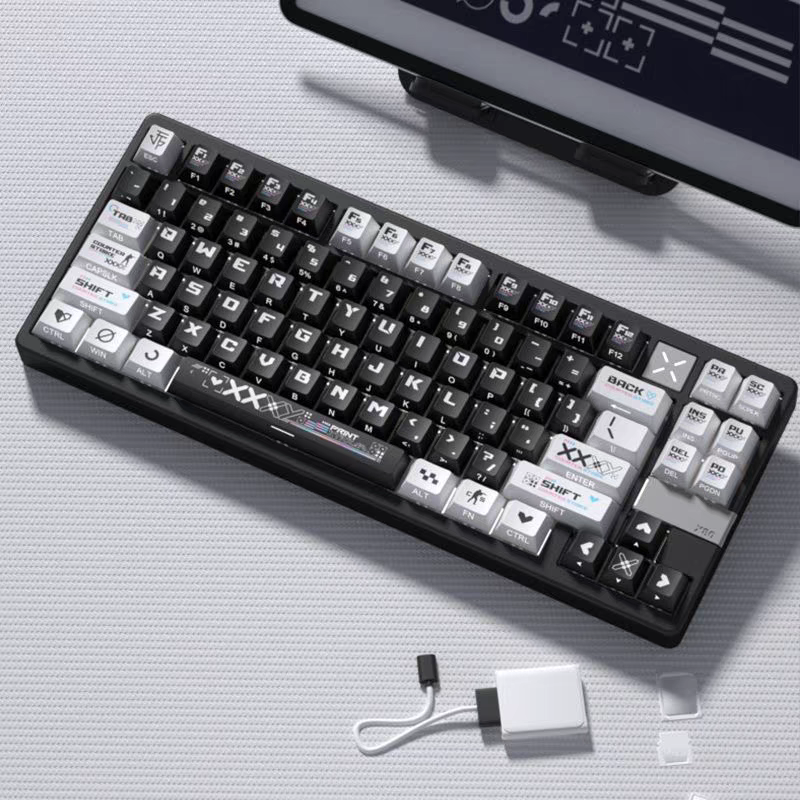 "Hard Light" OEM PBT Shine-Through Keycap Set (126 Keys)