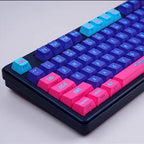 "Neon Rift" OEM PBT Shine-Through Keycap Set (129 Keys)