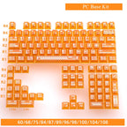 "Afterburn" OEM PBT & PC Shine-Through Keycap Set